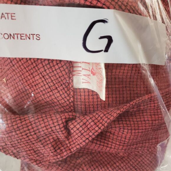 Vintage MILL VALLEY Clothing Co.  Swing Sailor Button Up Long‎ Sleeve Red SZ M - Picture 10 of 10